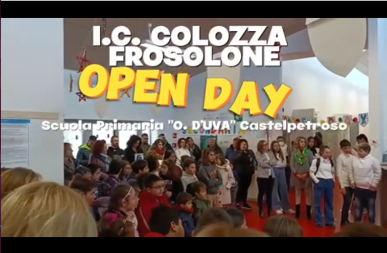 Scopri di più sull'articolo Open Day Scuola Primaria “O. D’Uva” di Castelpetroso